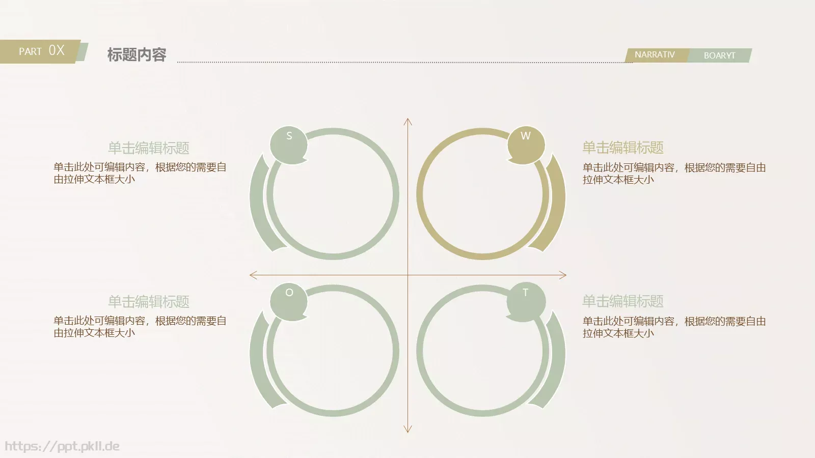 信息化教学说课PPT模板 第 9 页预览图