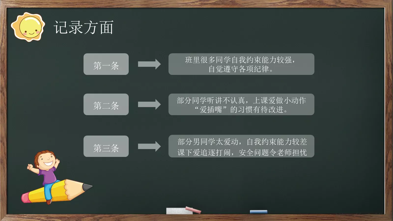 幼儿园小学家长会PPT模板 第 13 页预览图