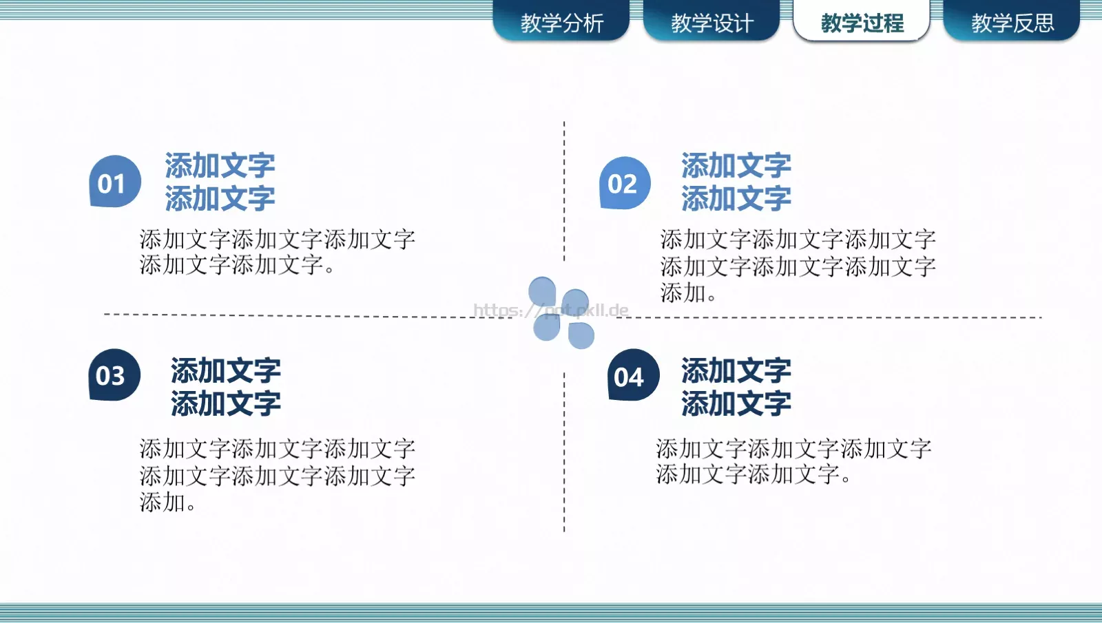 信息化教学设计说课PPT模板 第 20 页预览图