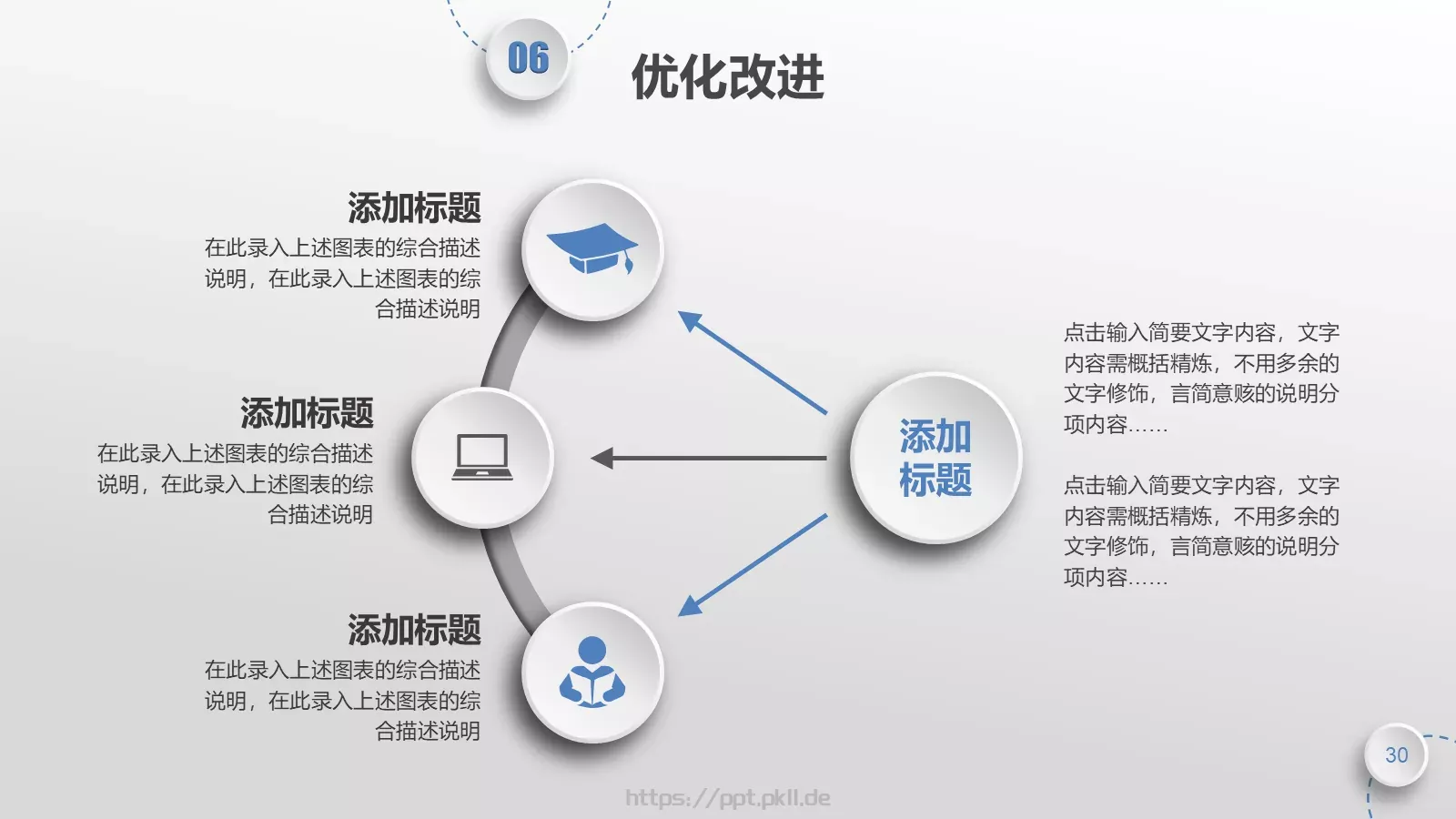 教师说课PPT模板 第 30 页预览图