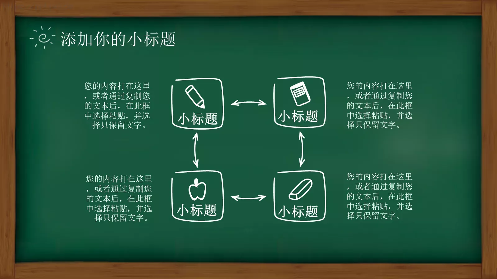 教学说课汇报PPT模板 第 6 页预览图