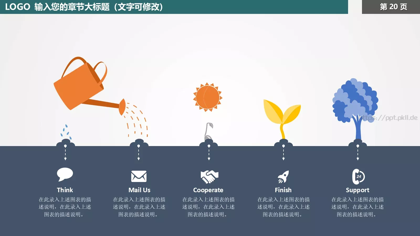 教育培训PPT模板 第 20 页预览图