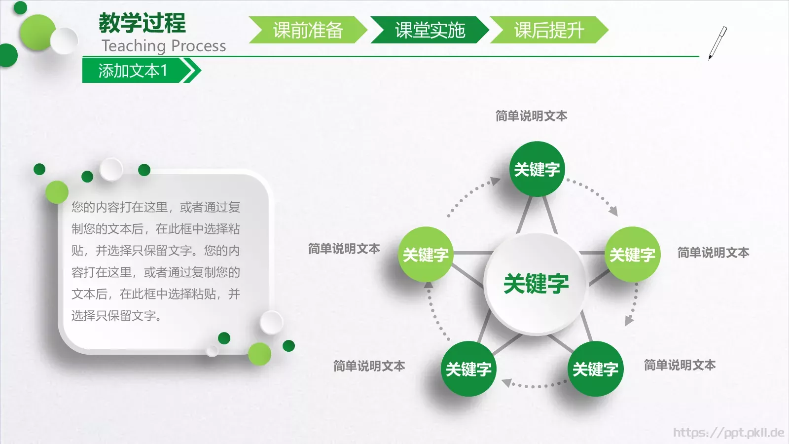 教学培训说课PPT模板 第 17 页预览图
