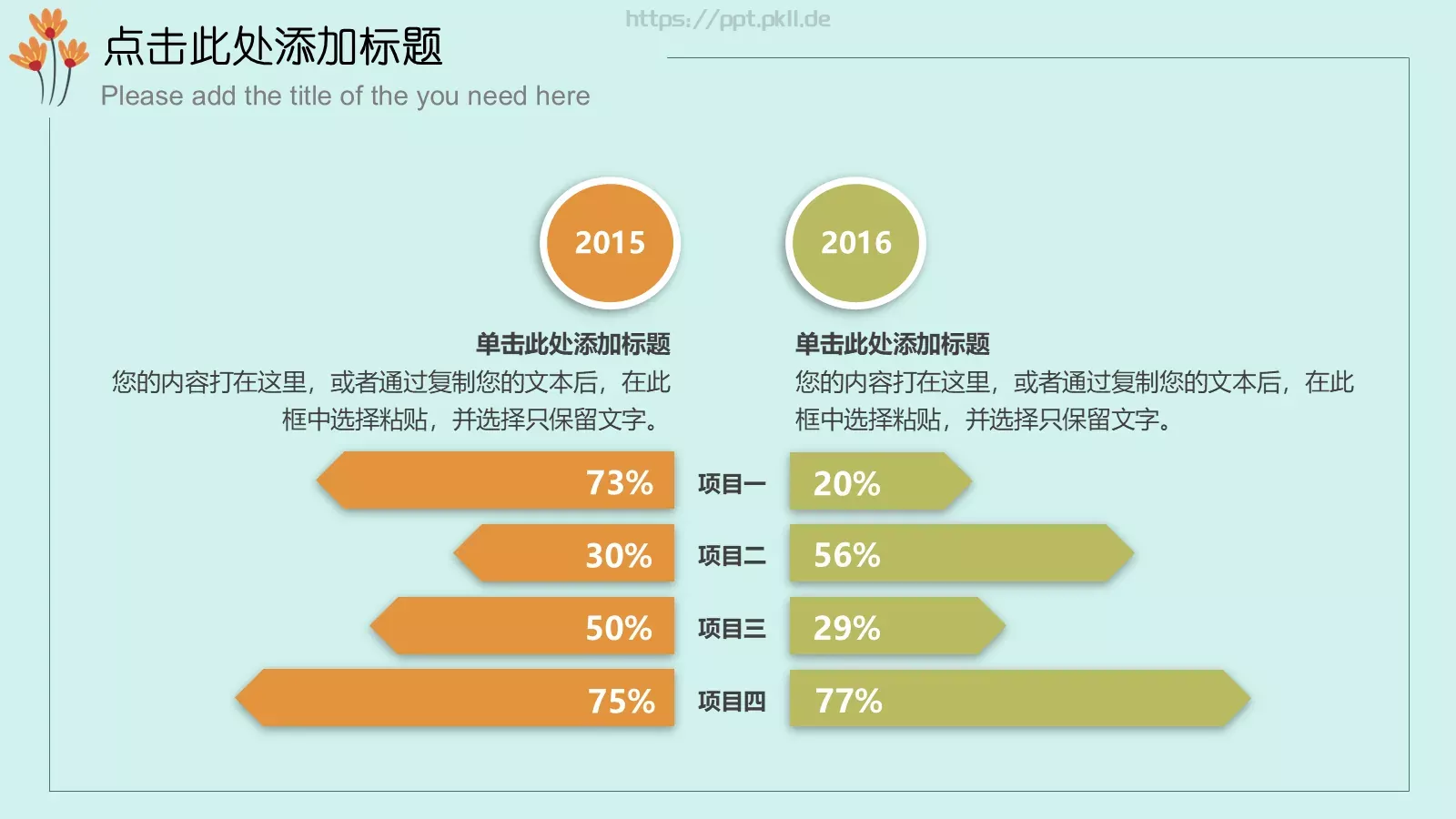 唯美清新说课教学课件 第 5 页预览图