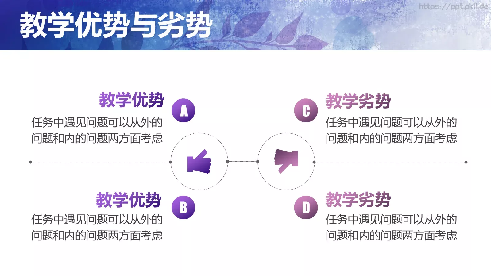 雅静天然教学说课PPT模板 第 26 页预览图