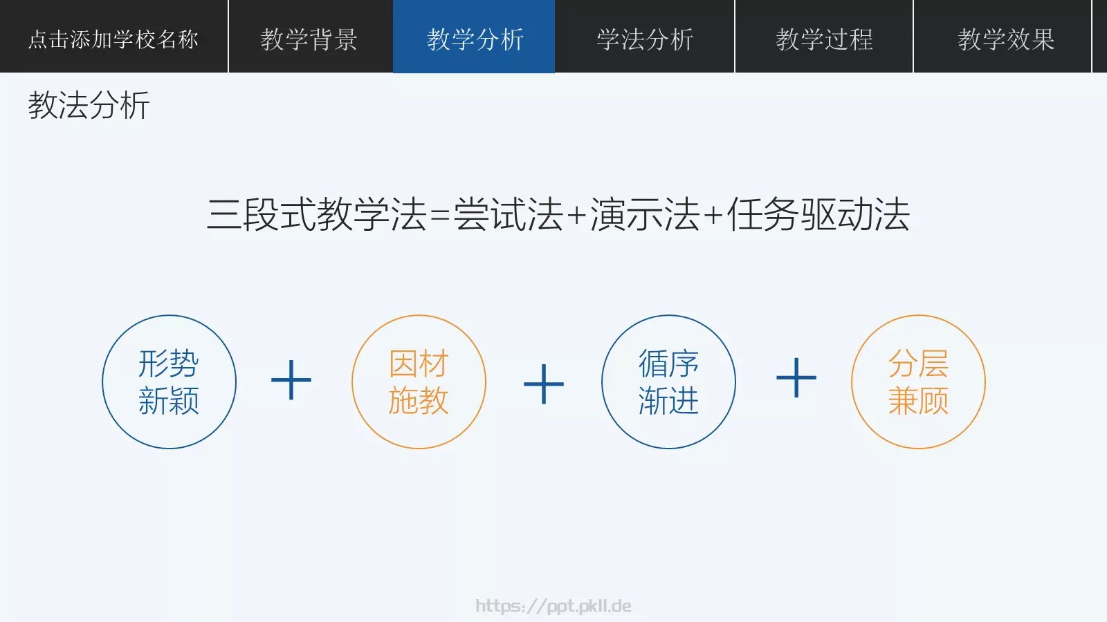 教学说课说课公开课PPT模板 第 9 页预览图