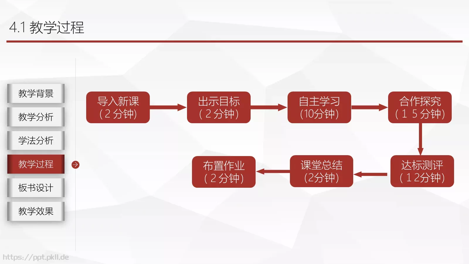 说课微课PPT模板 第 13 页预览图