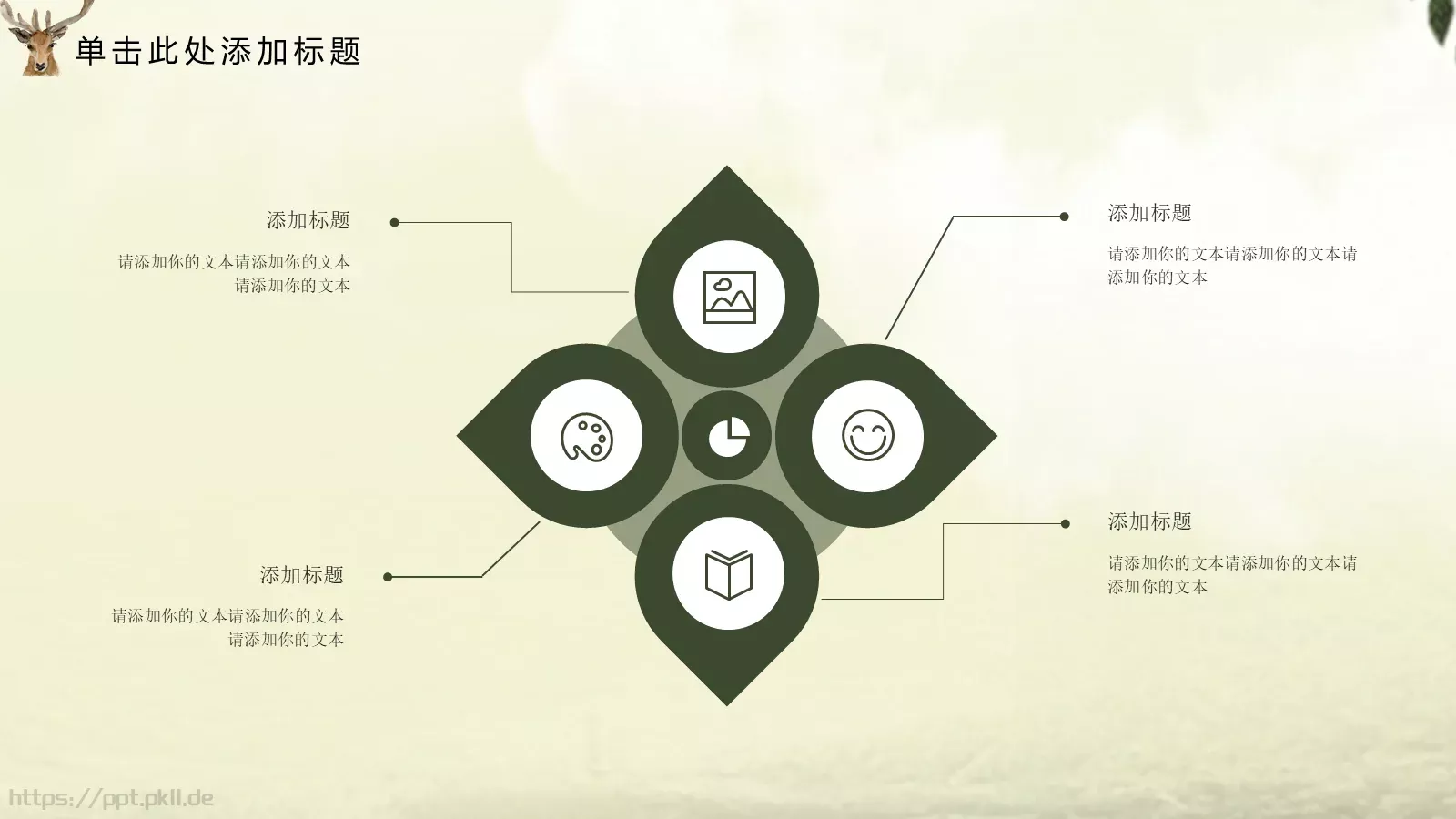 教学说课森系卡通幼教说课PPT模板 第 11 页预览图