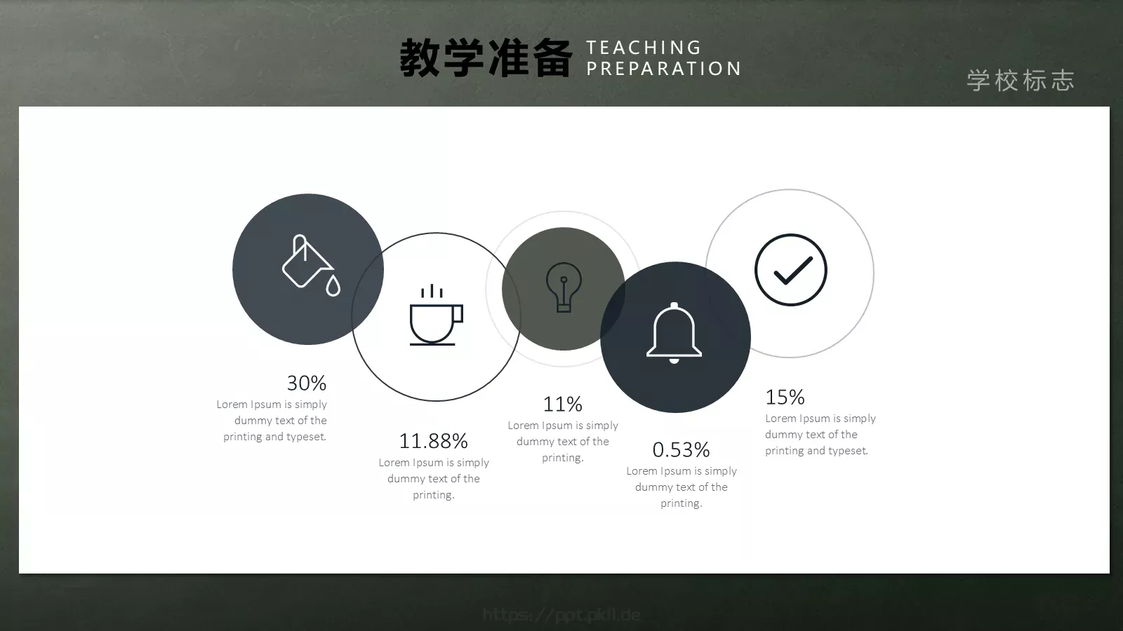 教师教学说课PPT模板 第 14 页预览图