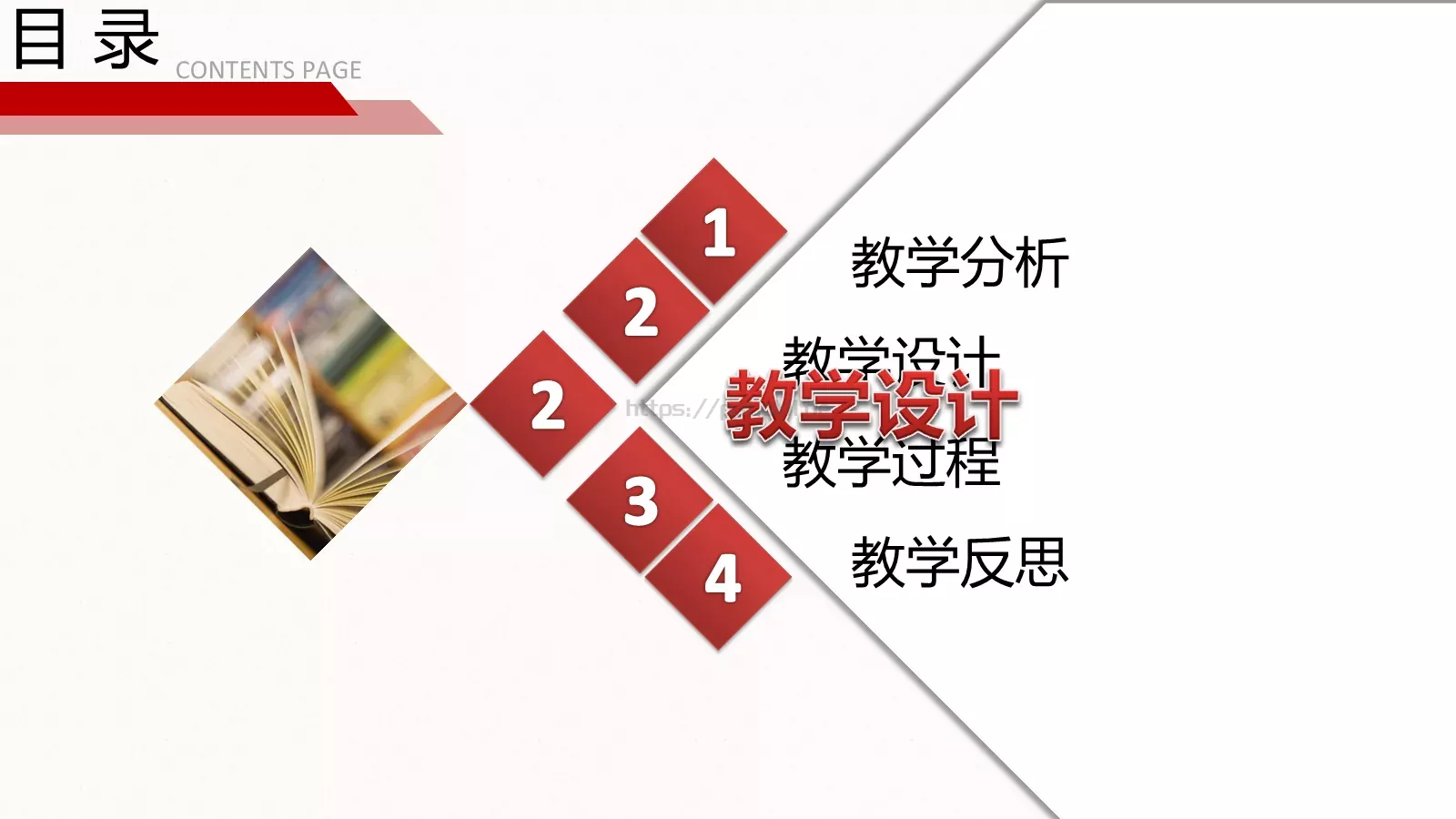 教学说课PPT模板 第 10 页预览图
