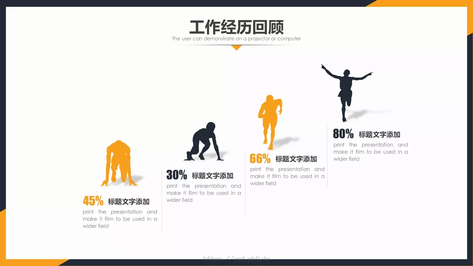 简约述职报告PPT模板 第 6 页预览图
