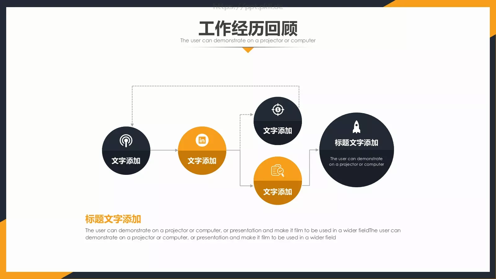简约述职报告PPT模板 第 7 页预览图