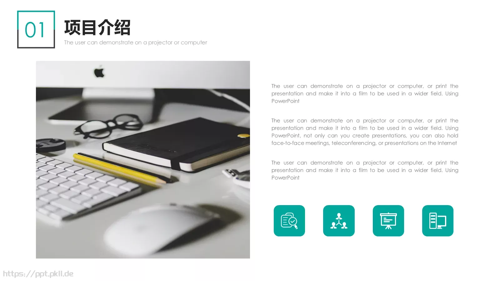 项目汇报PPT模板 第 5 页预览图