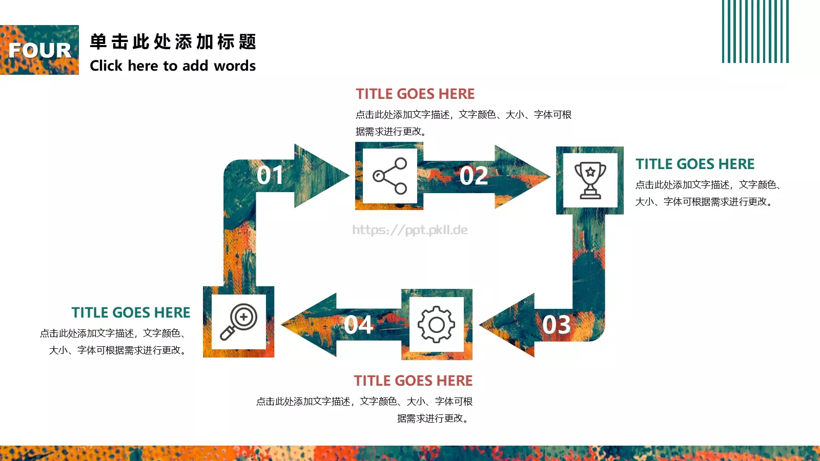 年终述职汇报PPT模板 第 21 页预览图