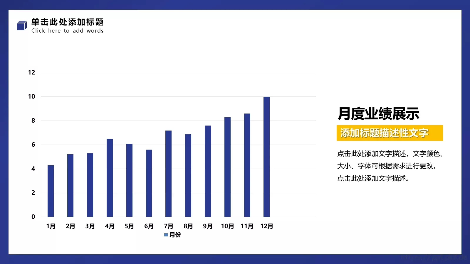 年终述职报告PPT模板 第 8 页预览图