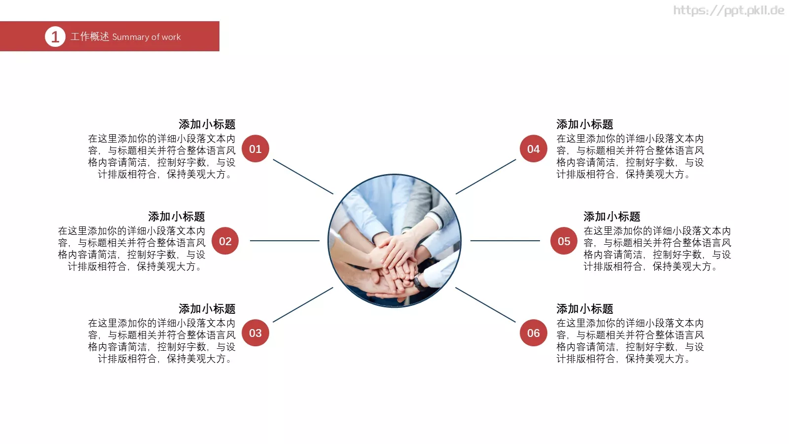 计划总结商务汇报PPT模板 第 7 页预览图