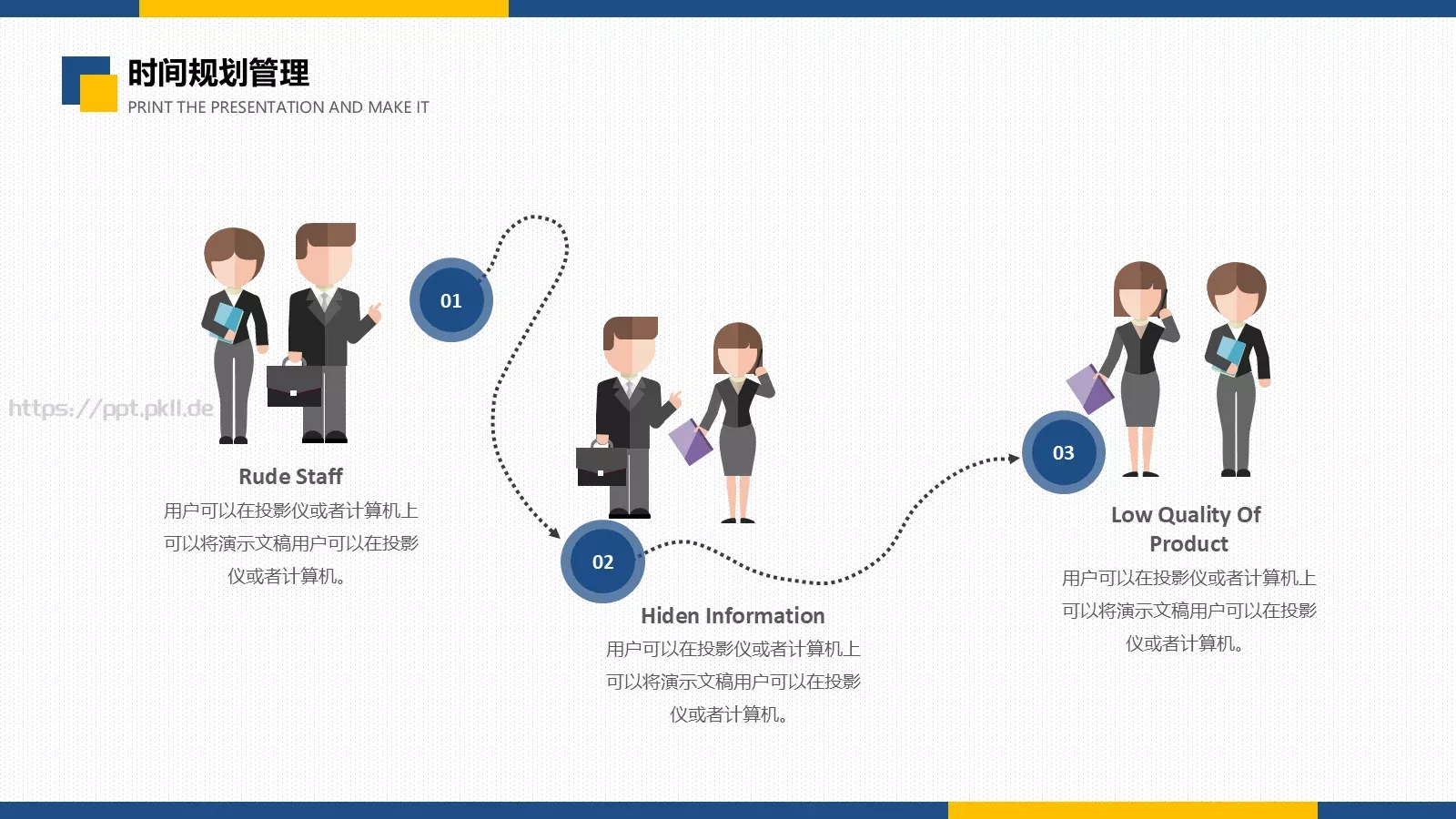 商务工作汇报PPT模板 第 17 页预览图