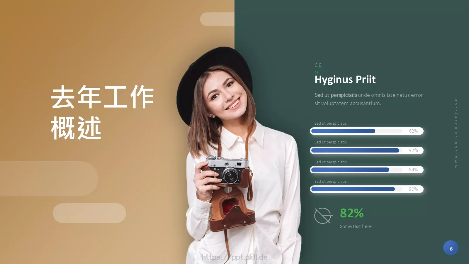 开工报告PPT模板 第 6 页预览图