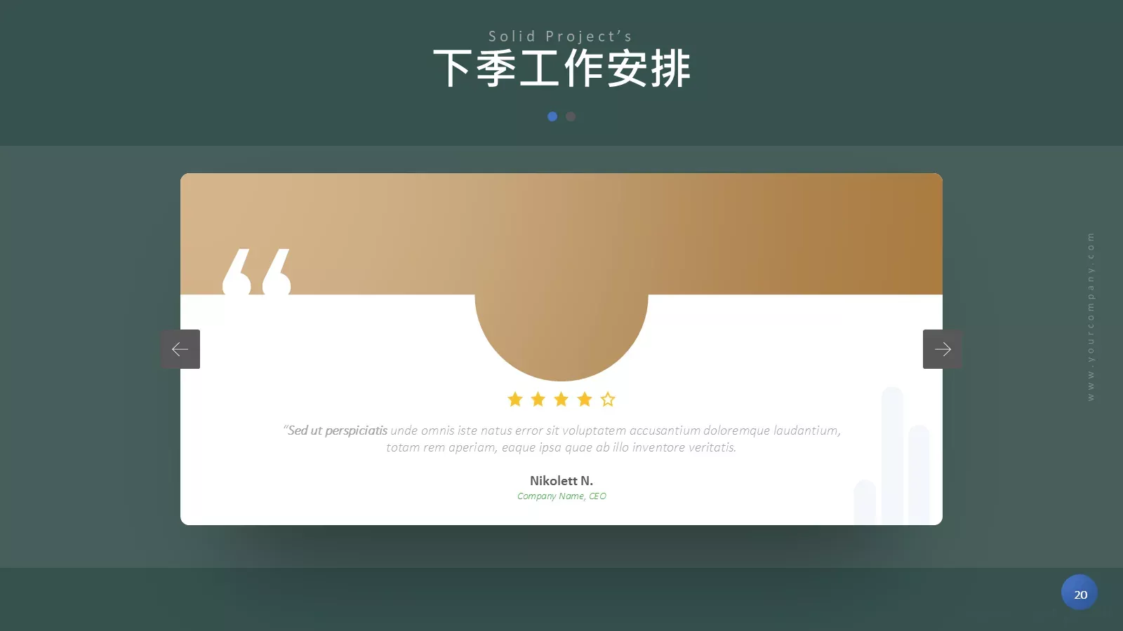 开工报告PPT模板 第 20 页预览图