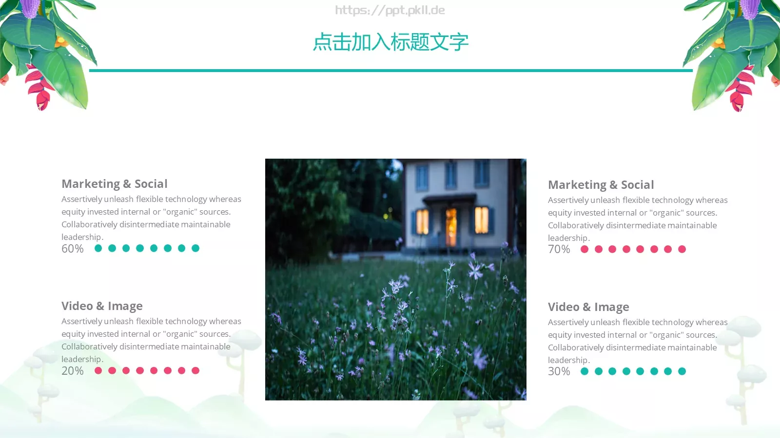 绿色工作计划汇报PPT模板 第 21 页预览图