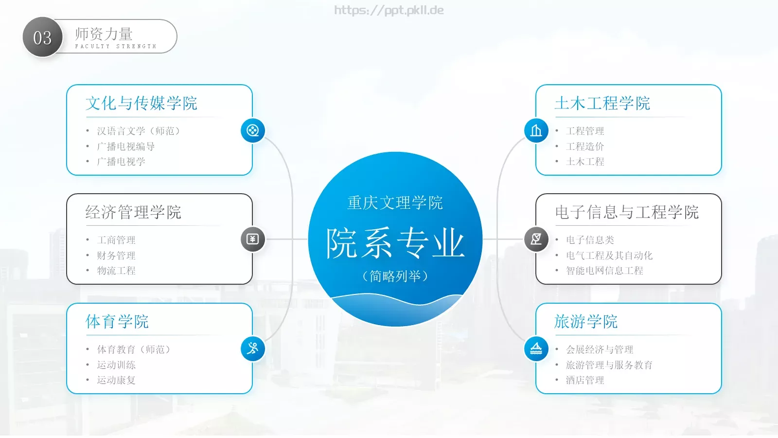 我和我的母校PPT模板 第 12 页预览图