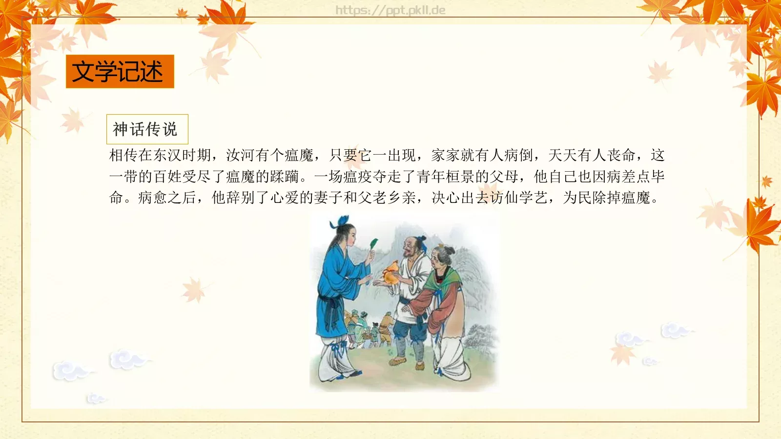 重阳节九月初九PPT模板 第 22 页预览图