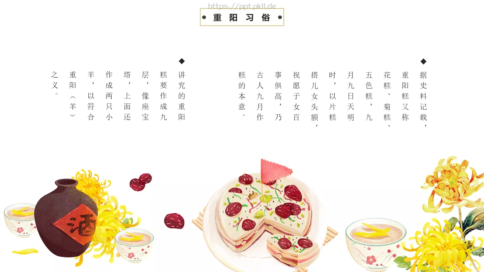 中国传统节日PPT模板 第 9 页预览图