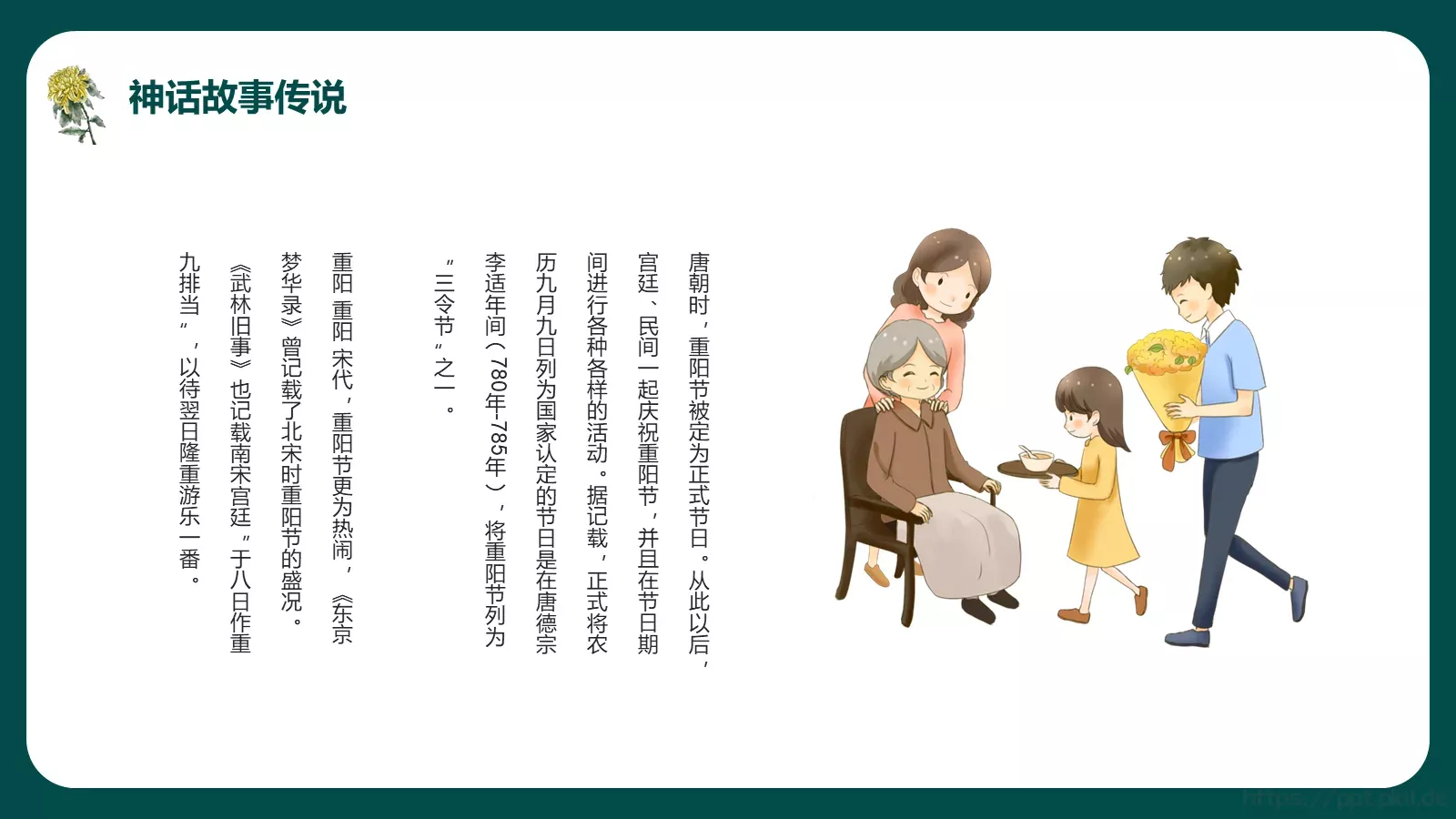 重阳节节日庆典PPT模板 第 22 页预览图