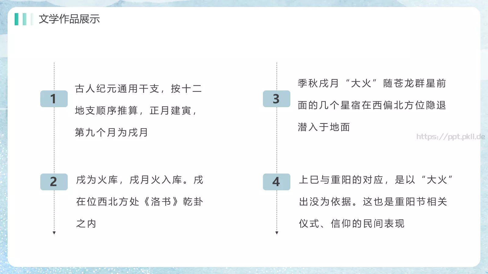 重阳节介绍主题班会PPT模板 第 14 页预览图