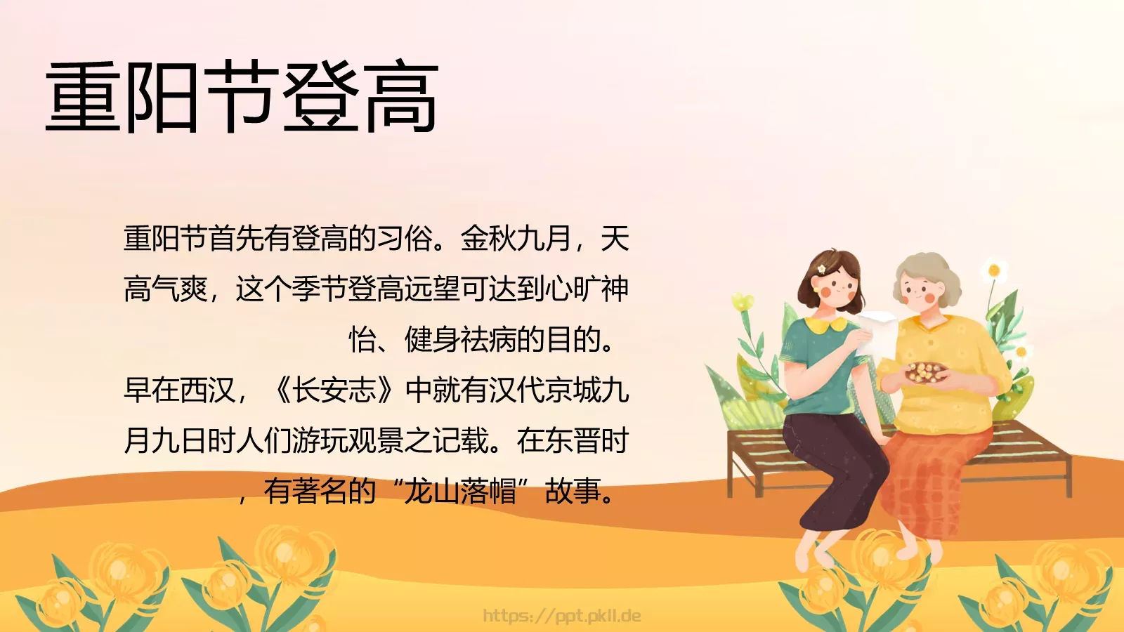 重阳节活动策划PPT模板 第 8 页预览图