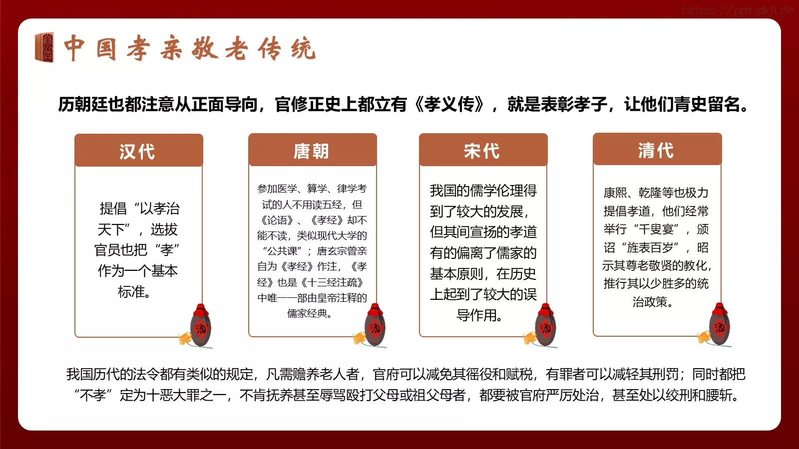 重阳敬老主题班会PPT模板 第 16 页预览图