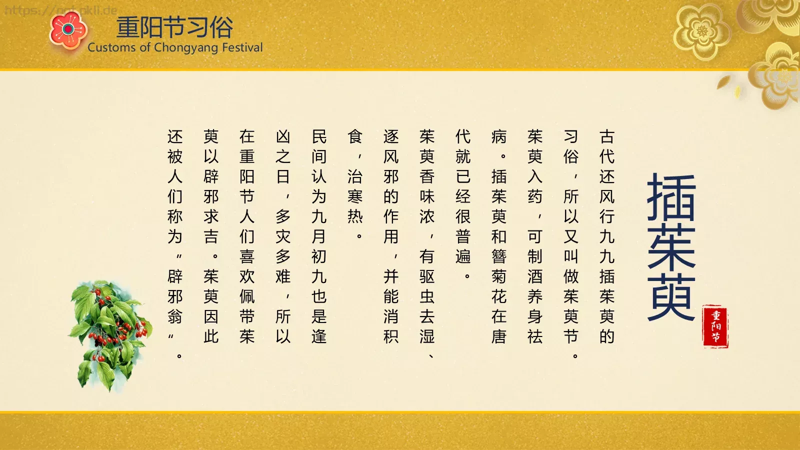 重阳节PPT模板 第 11 页预览图
