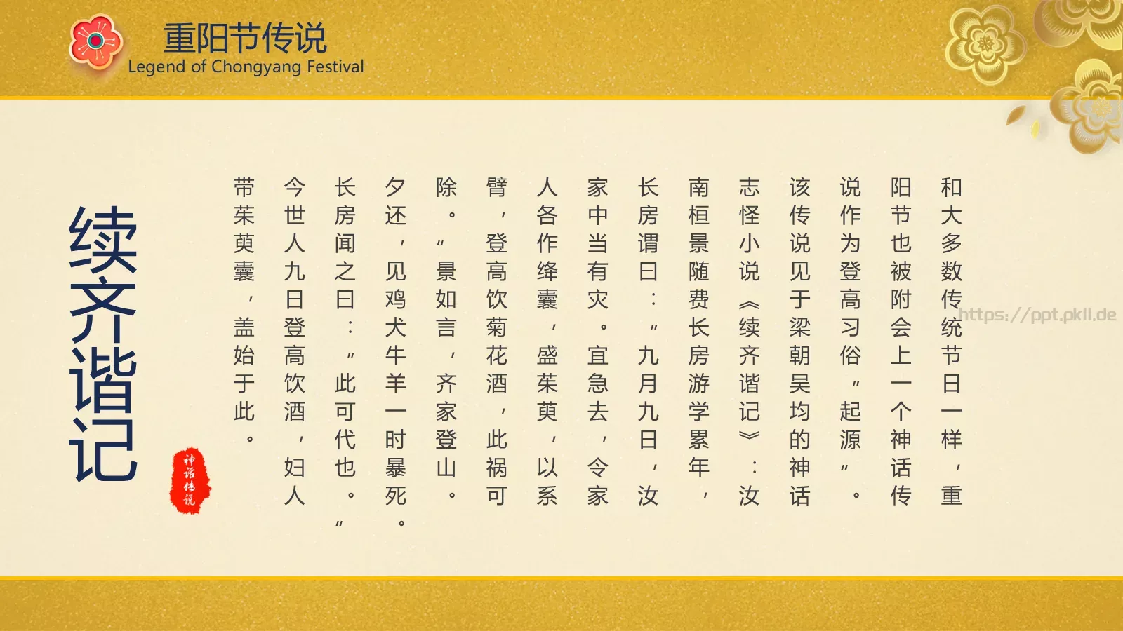 重阳节PPT模板 第 16 页预览图