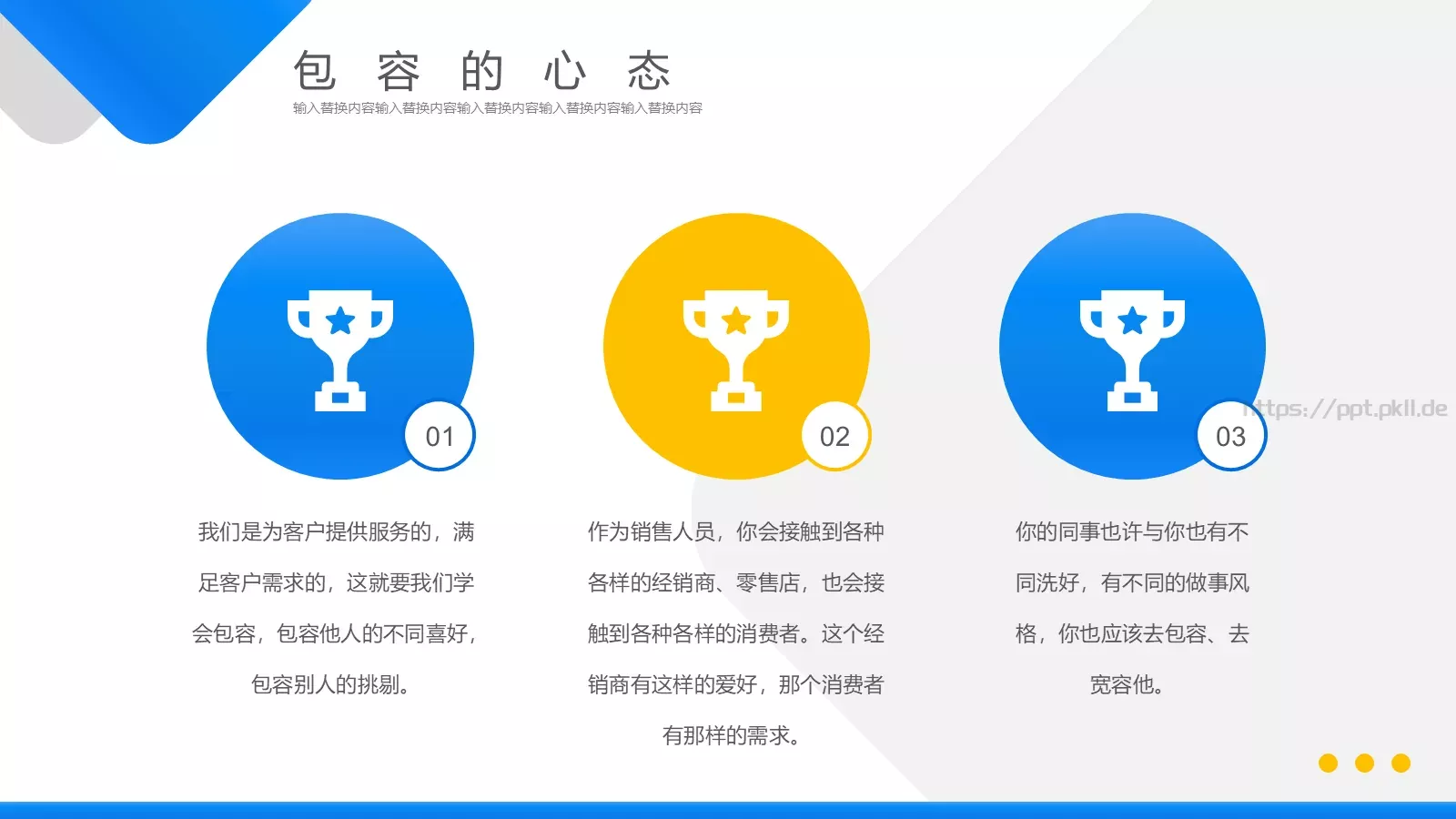 销售行业心态调节培训PPT模板 第 13 页预览图